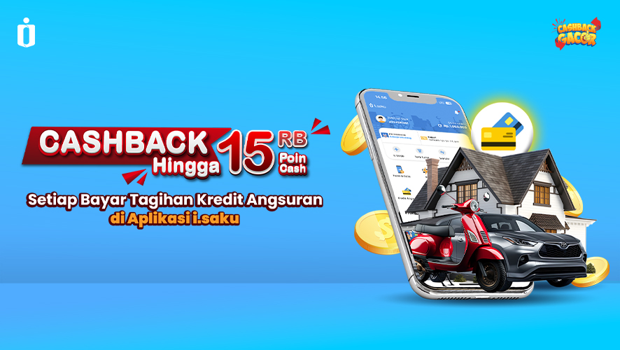 CASHBACK GACOR Bayar Tagihan Kredit Angsuran