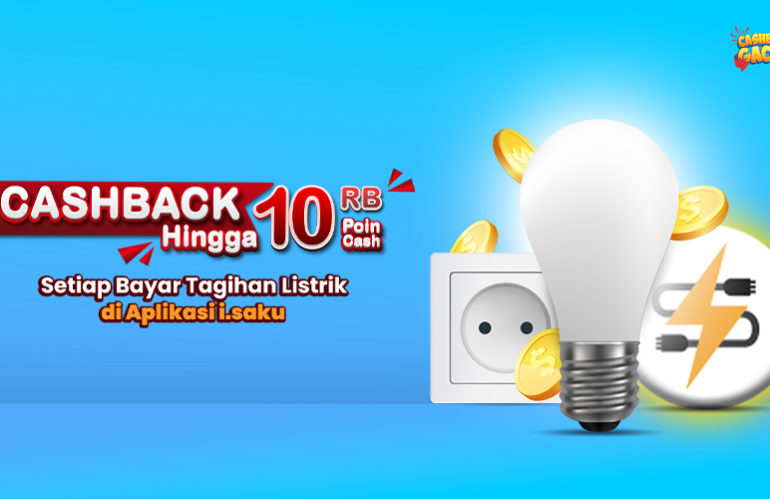 CASHBACK GACOR Bayar Tagihan PLN