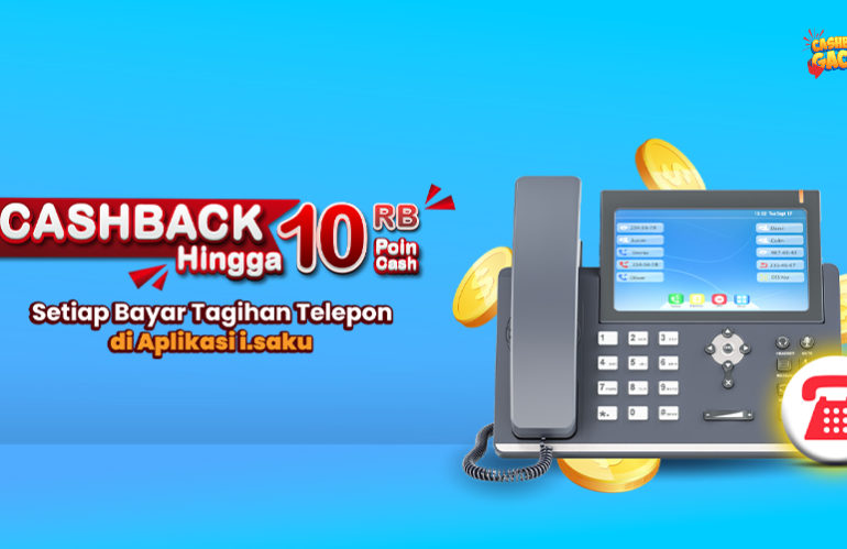 CASHBACK GACOR Bayar Tagihan Telepon