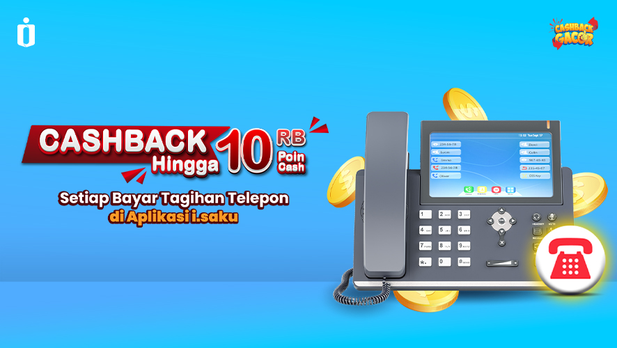 CASHBACK GACOR Bayar Tagihan Telepon
