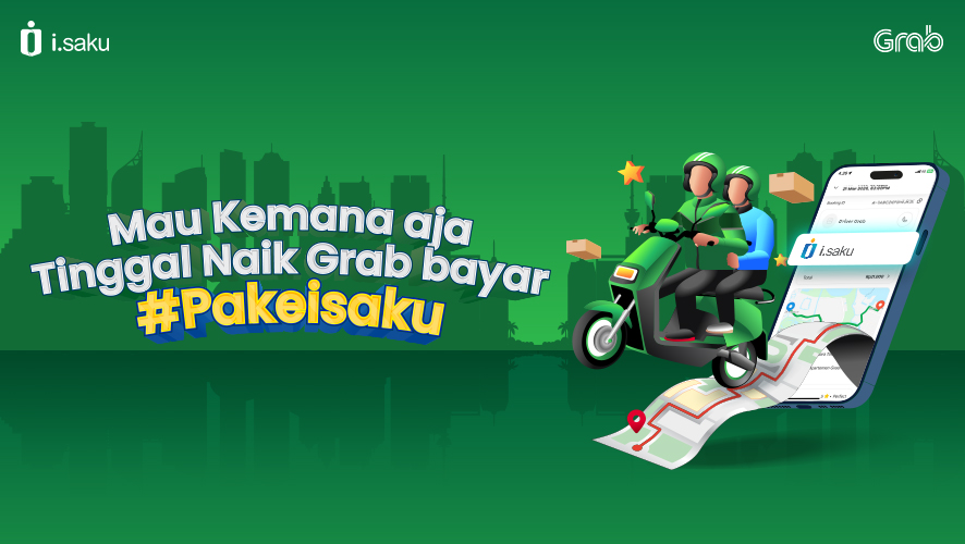 Mau Kemana Aja Tinggal Naik Grab Bayar #Pakeisaku