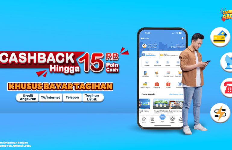 CASHBACK GACOR Bayar Tagihan #Pakeisaku