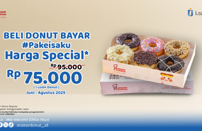Promosi Mister Donut