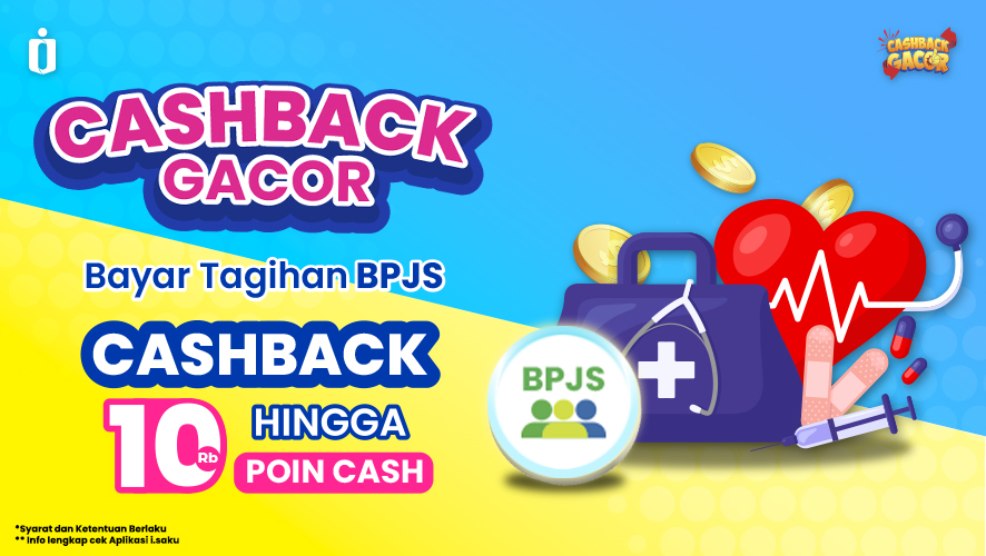 CASHBACK GACOR Bayar Tagihan BPJS