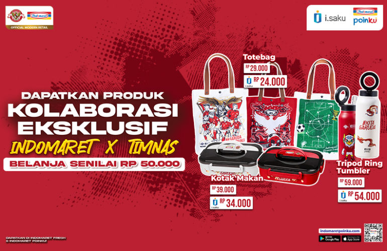 Tebus Murah Produk Indomaret x TimNas #Pakeisaku
