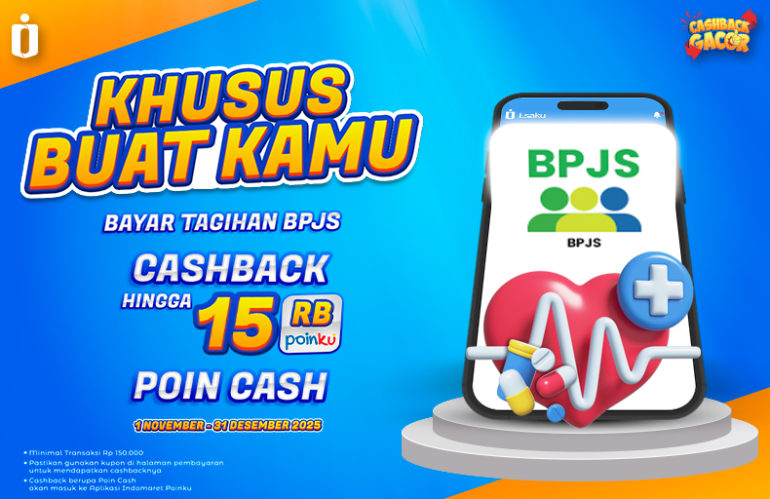 (NEW USER) CASHBACK GACOR Bayar Tagihan BPJS