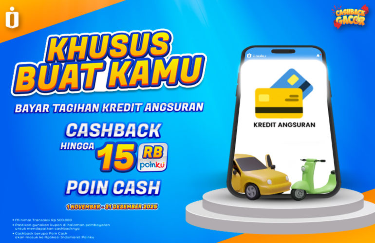 (NEW USER) CASHBACK GACOR Bayar Tagihan Kredit Angsuran