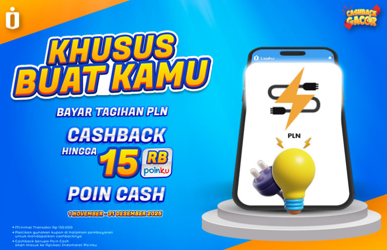 (NEW USER) CASHBACK GACOR Bayar Tagihan PLN